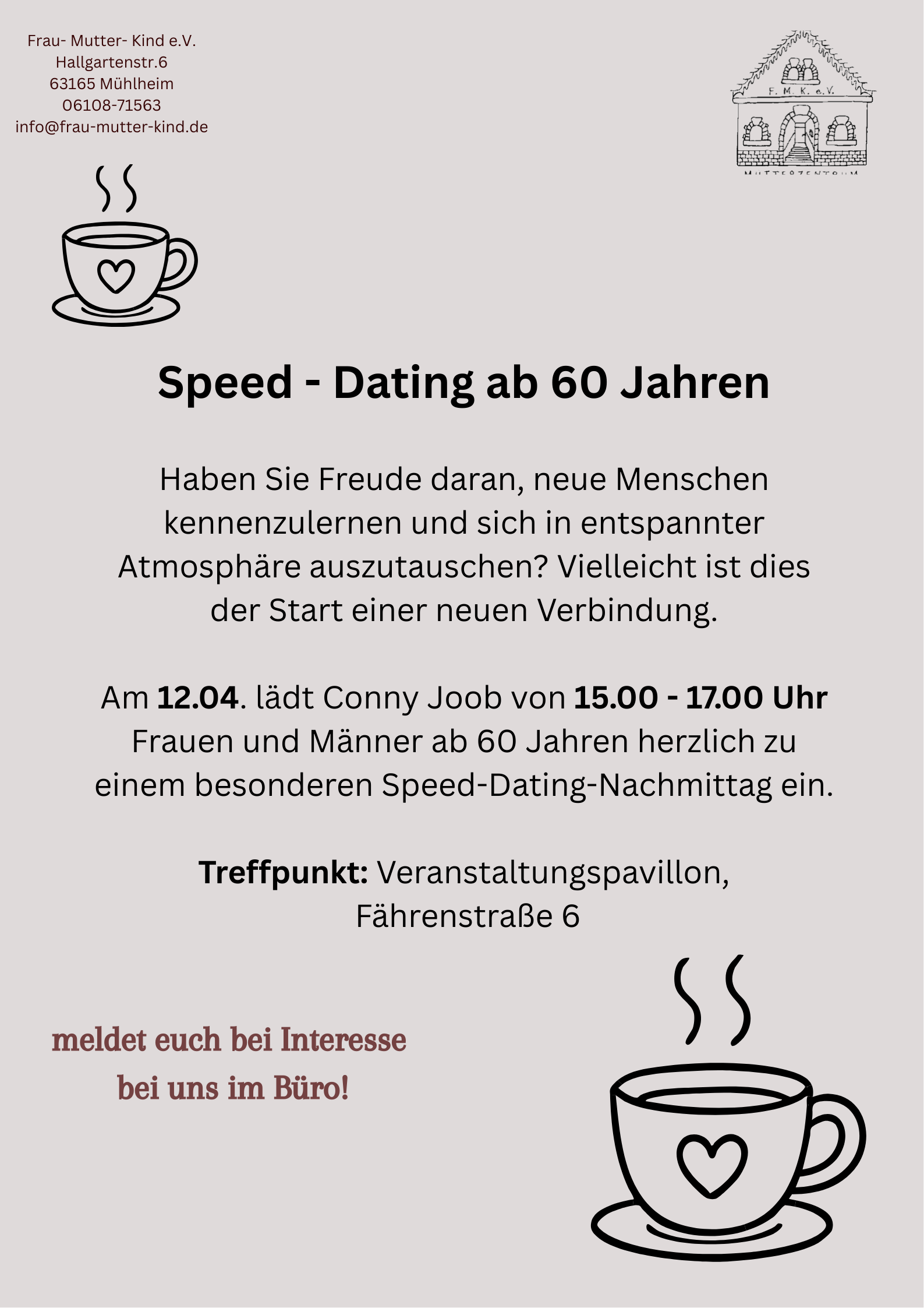 Kopie von Kopie von Kopie von Kopie von rau- Mutter- Kind e.V. Hallgartenstr.6 63165 Mühlheim 06108-71563 info@frau-mutter-kind.de - 1 Kopie von Kopie von Kopie von Kopie von rau- Mutter- Kind e.V. Hallgartenstr.6 63165 Mühlheim 06108-71563 info@frau-mutter-kind.de - 1