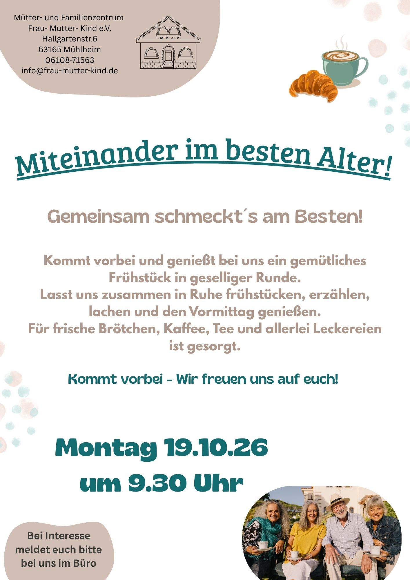 Miteinander im besten Alter - 1 Miteinander im besten Alter - 1