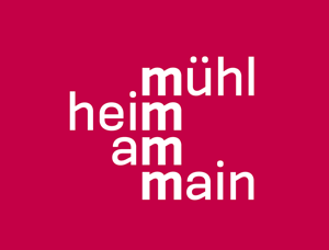 Wortmarke oder Logo der Stadt Mühlheim am Main mmmm