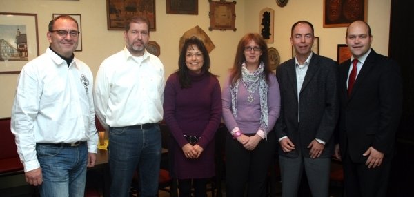 Dienstjubiläum Seibel-Manthey, Scheuermann, Kellmann, Richter