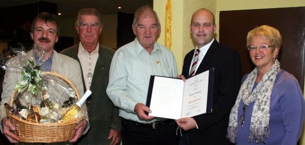 Ehrenbrief Dieter Weppe