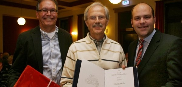 Ehrenbrief Klaus Belz
