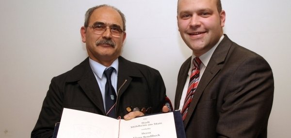 Ehrenbrief Klaus Sendlbeck