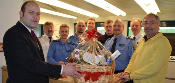Präsentkorb Polizei