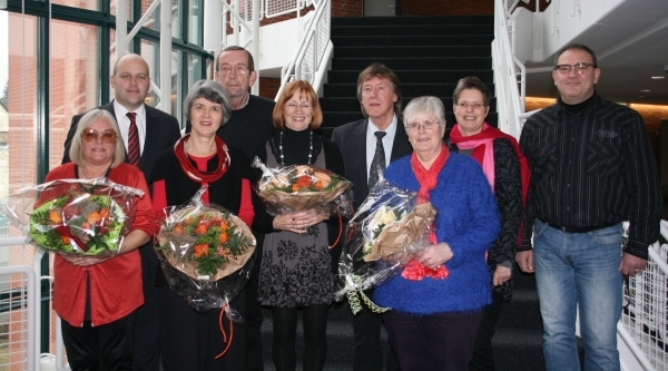 Verabschiedung Schneider, Panthöfer, Bauch, Globig, Rustler, Bubach