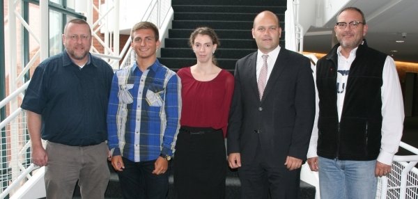 Auszubildende Baumann und Di Clemente