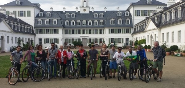 Fahrradtour Freundeskreis "Flüchtlinge in Mühlheim"