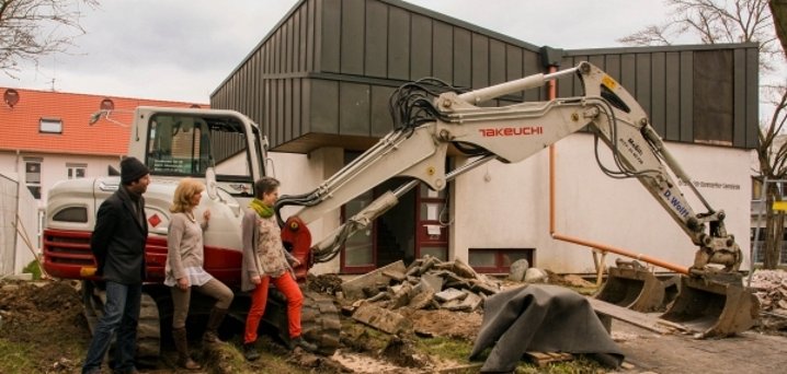 
Baubeginn in der Kita Schlesierstraße