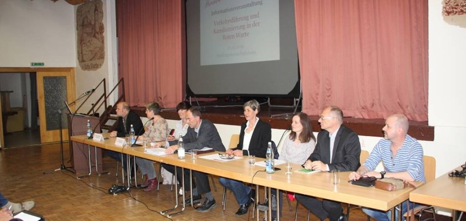 Bürgerversammlung Kanalisierung