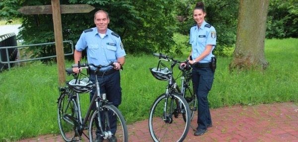 Neue Fahrräder für die Ordnungspolizei