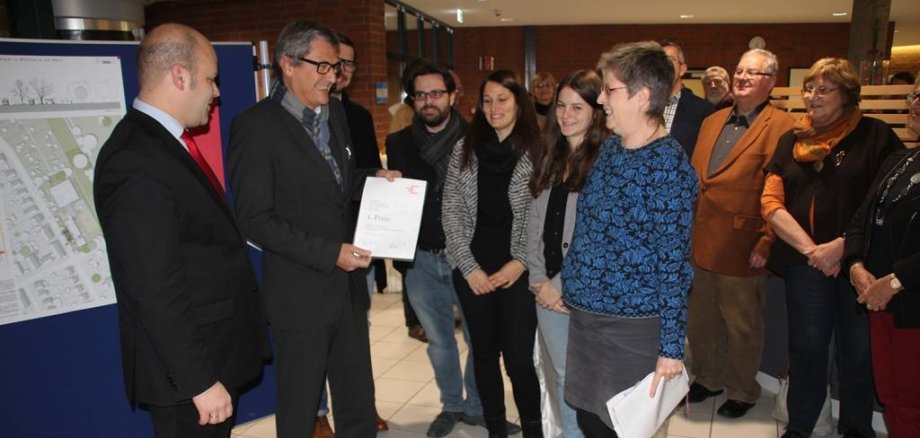 Ausstellung und Preisverleihung des Architektenwettbewerbs