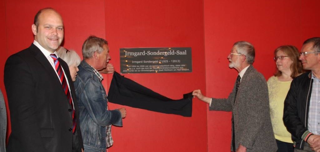 Saaltaufe Willy-Brandt-Halle