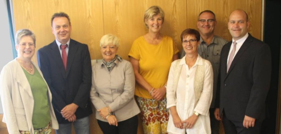 Dienstjubiläum Luckmann, Schäfer, Jung, Rothkegel