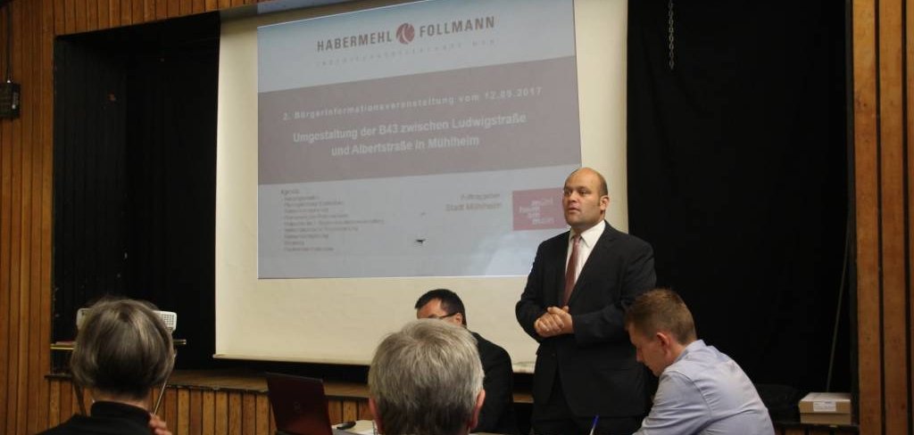 Infoveranstaltung Umbau B43