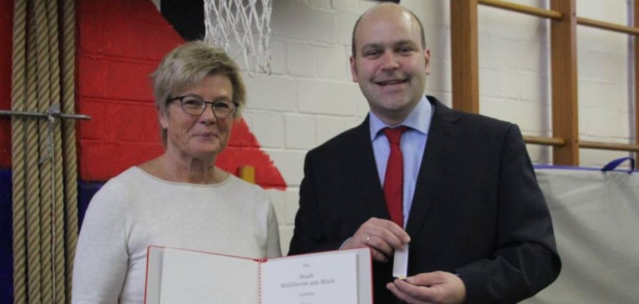 Ehrung Sylvia Schmidt