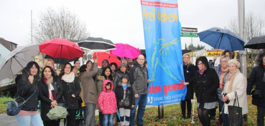 Gemeinsam gegen Gewalt an Frauen