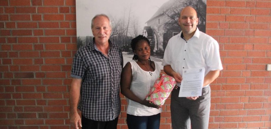 Besuch aus Burkina Faso zu Gast im Rathaus