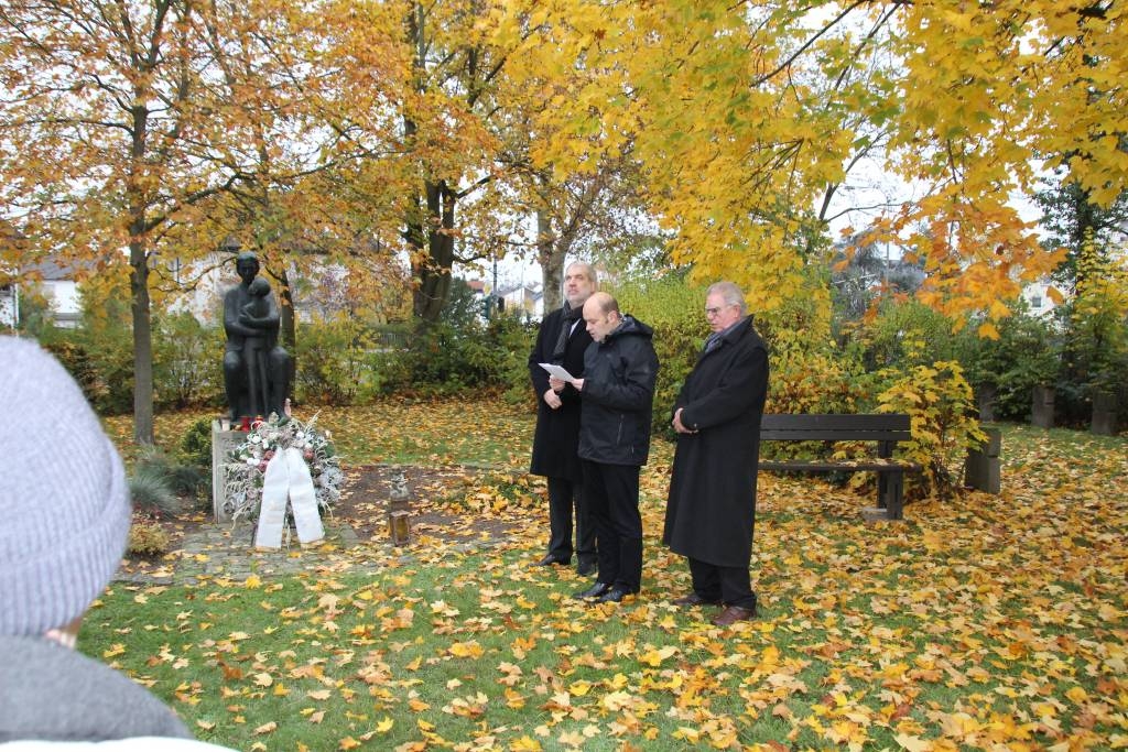 Kranzniederlegung am Volkstrauertag 2019