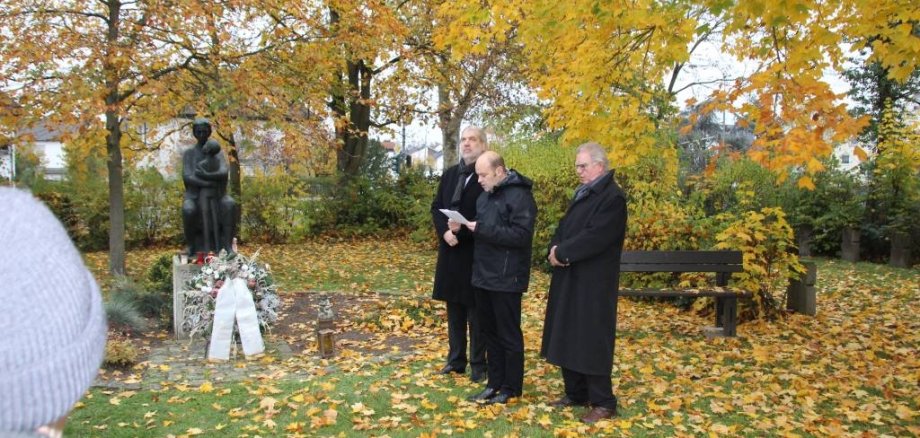 Kranzniederlegung am Volkstrauertag 2019