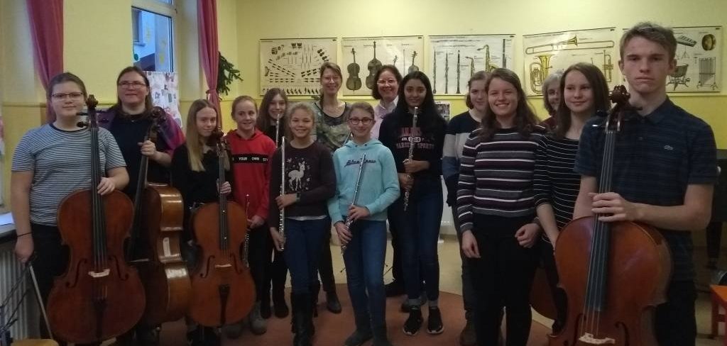 Weihnachtliches Klassenvorspiel in der Musikschule