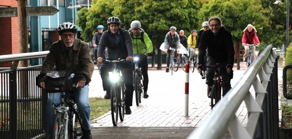 Fahrradtour mit Bürgermeister Tybussek