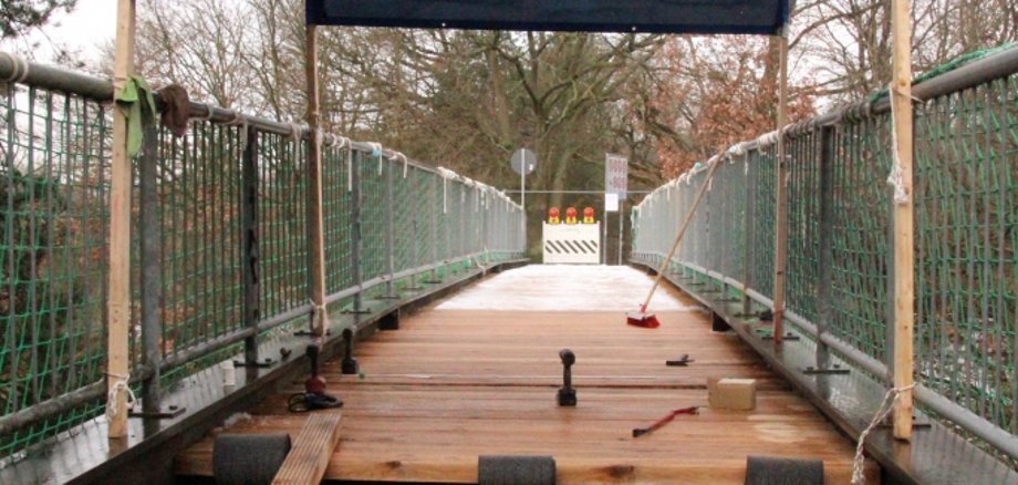 Canyon-Brücke im Naherholungsgebiet