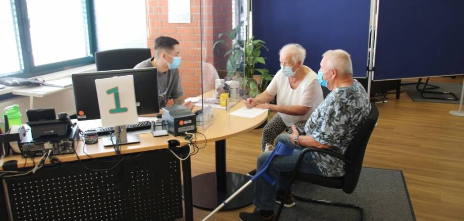 Beschäftigte im Zentralen Bürger-Service