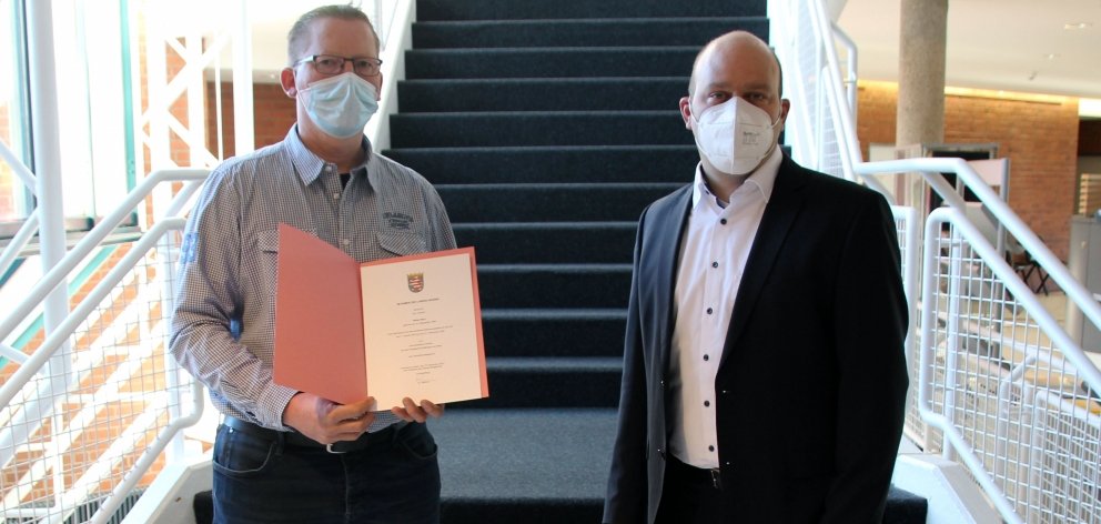 Ernennung Walter Beez zum ehrenamtlichen Richter