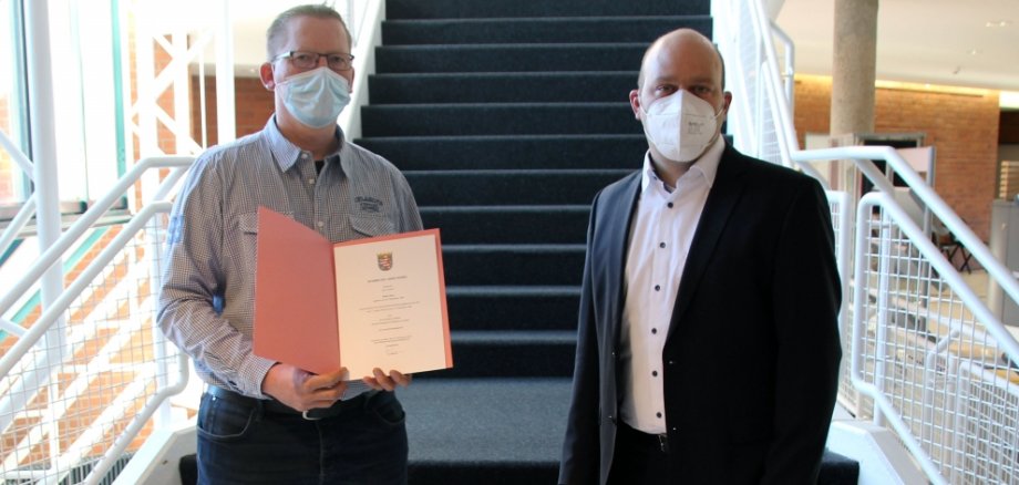 Ernennung Walter Beez zum ehrenamtlichen Richter