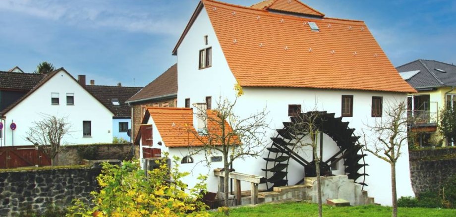 Fassadenarbeiten an der Brückenmühle abgeschlossen