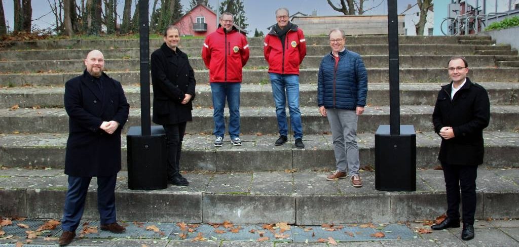 Lions spenden 5.000 Euro für neue Musikanlage im JUZ