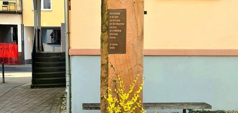 Gedenken der Opfer des Widerstandes