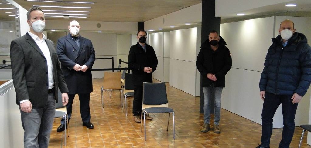 Impfzentrum Willy-Brandt-Halle