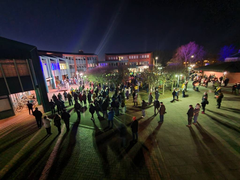 Mahnwache Rathausinnenhof