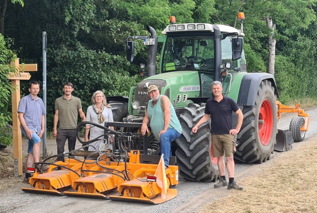 Wegearbeiten in und um die Dietesheimer Steinbrüche sind abgeschlossen