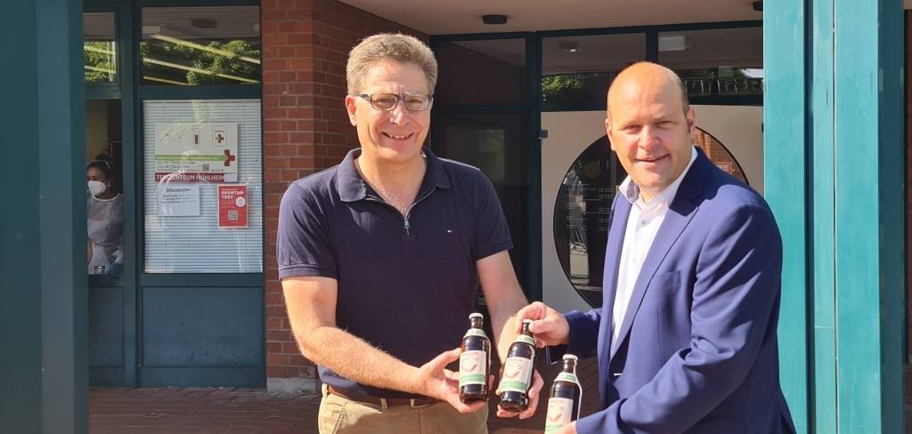 Gemeinnützige Aktion mit Glaabsbräu