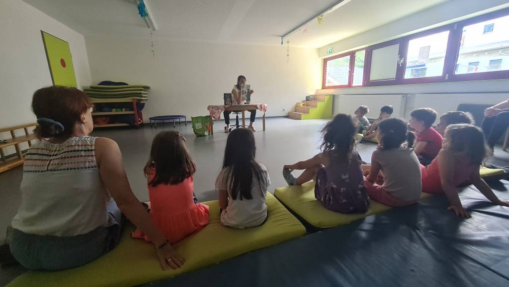 Lesung in der Kita Schlesierstraße