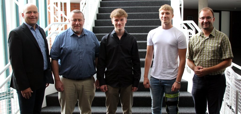 Neue Auszubildende in der Stadtverwaltung Mühlheim