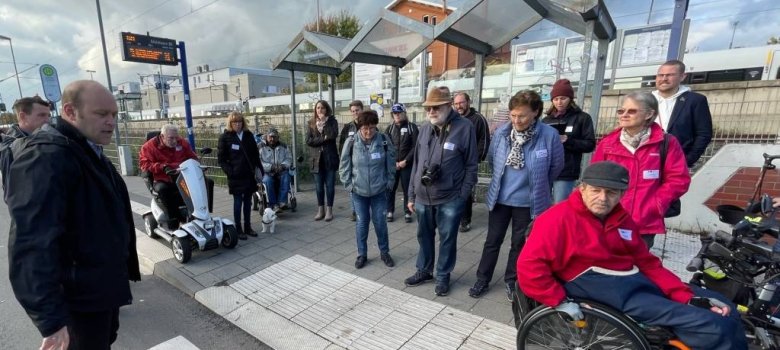 Begehung im Rahmen der Sicherheitsinitiative KOMPASS Begehung im Rahmen der Sicherheitsinitiative KOMPASS