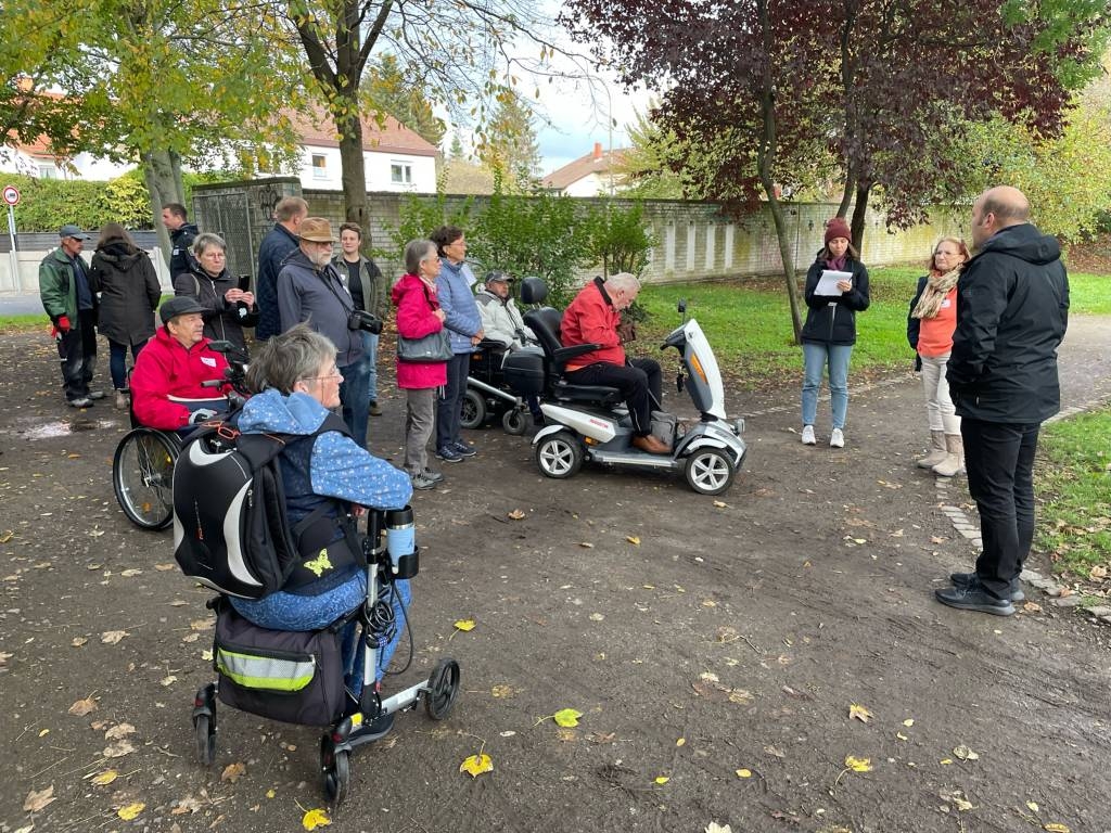 Begehung im Rahmen der Sicherheitsinitiative KOMPASS
