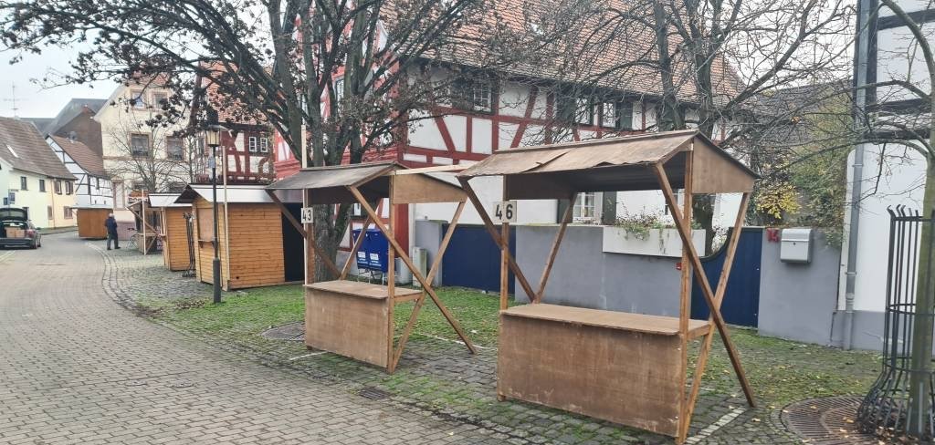 Weihnachtsmarkt 2022 Vorbereitungen