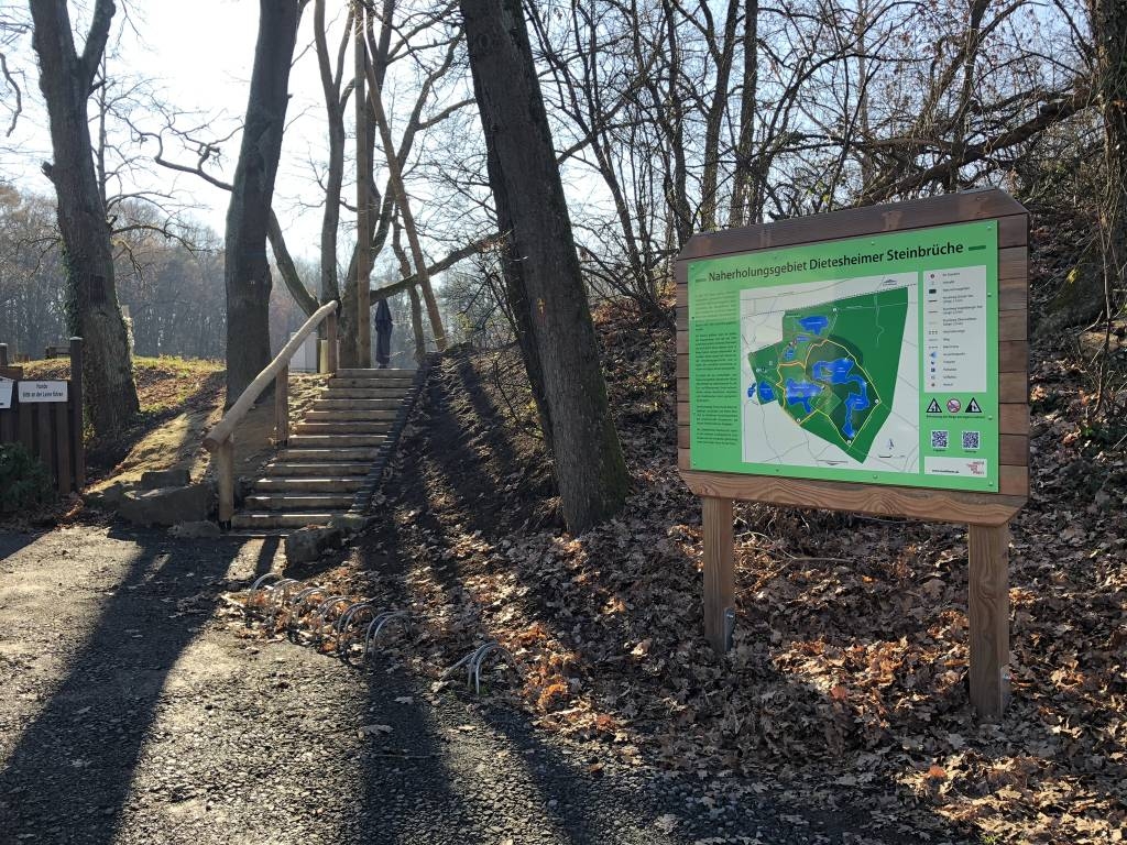 Treppensanierungsarbeiten am Grünen See abgeschlossen