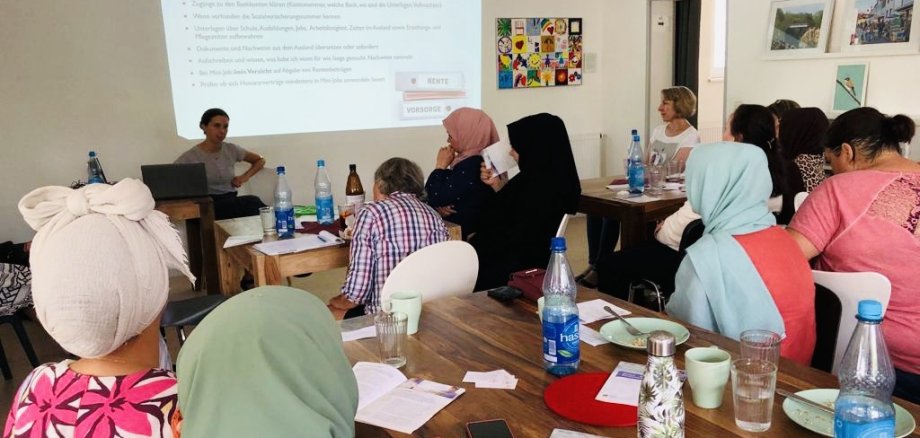 Frauenfrühstück zum Thema Altersvorsorge für Frauen