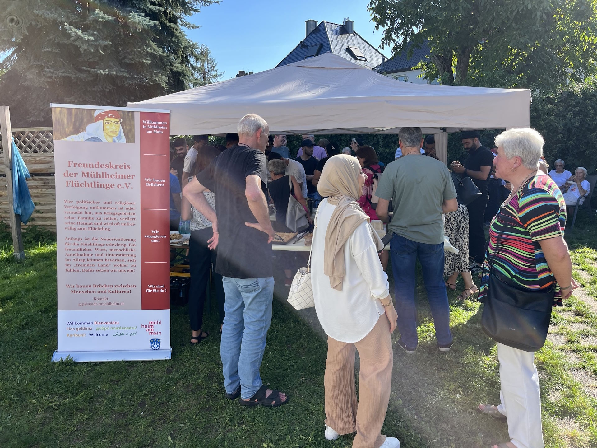 Freundeskreis der Mühlheimer Flüchtlinge e.V.: Sommerfest bringt Menschen zusammen