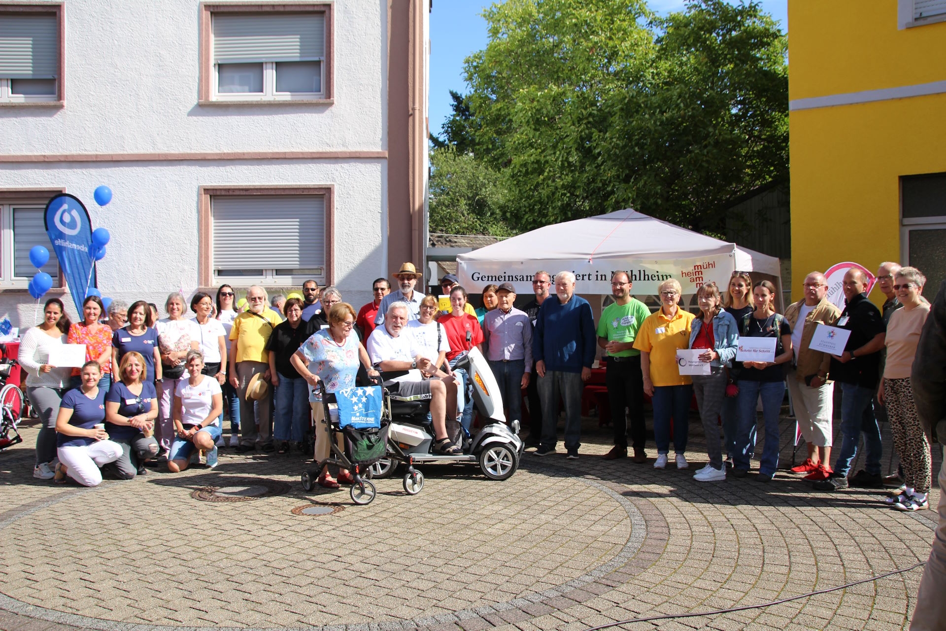 Gruppenfoto Mühlheimer Ehrenamt