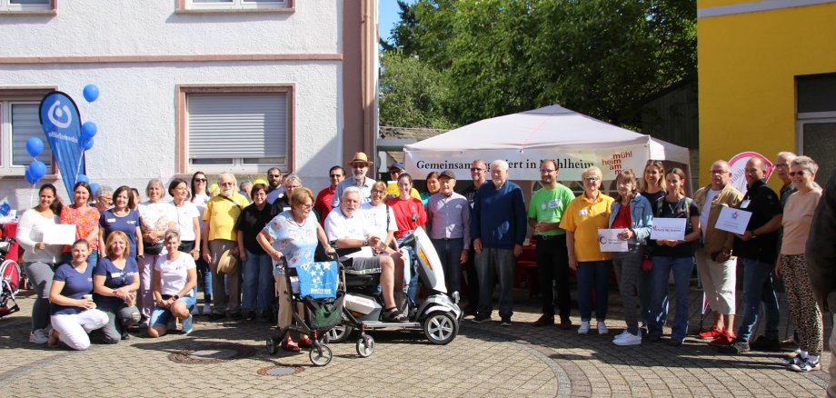 Gruppenfoto Mühlheimer Ehrenamt