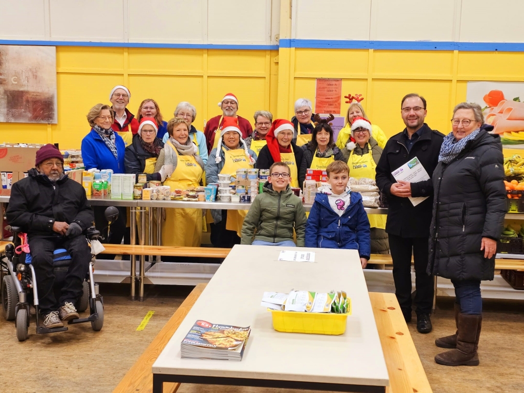 Ein Dankeschön an die ehrenamtlichen Helfer im Mühlheimer Lebensladen