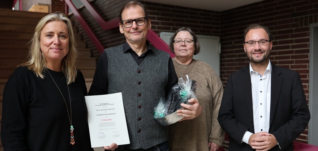 Jubiläum Alexander Meister