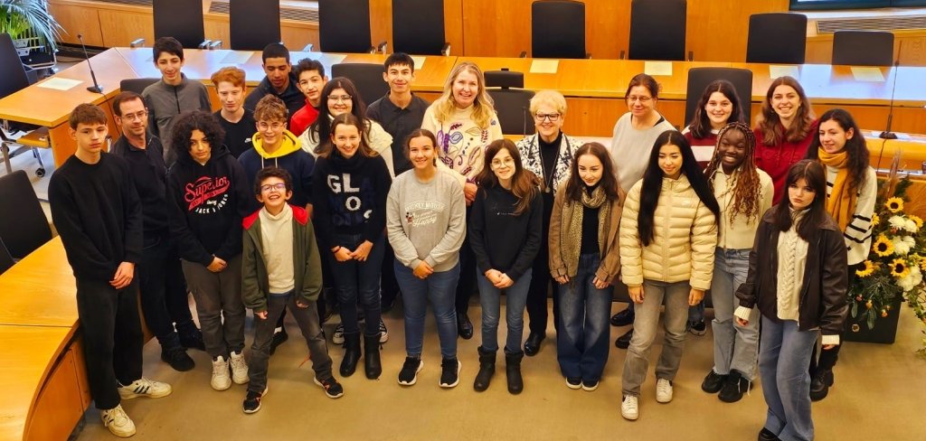 Schülerinnen und Schüler aus Saint-Priest 2023