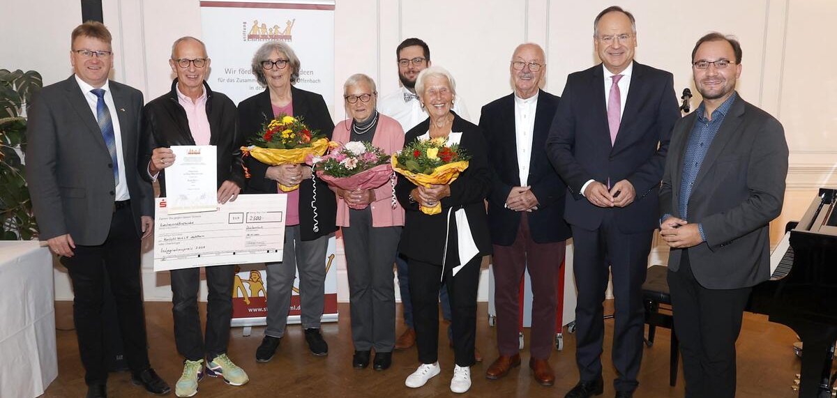 Stiftung »Miteinander Leben« verleiht Integrationspreis an den Mühlheimer Verein Kontakt-Werk
